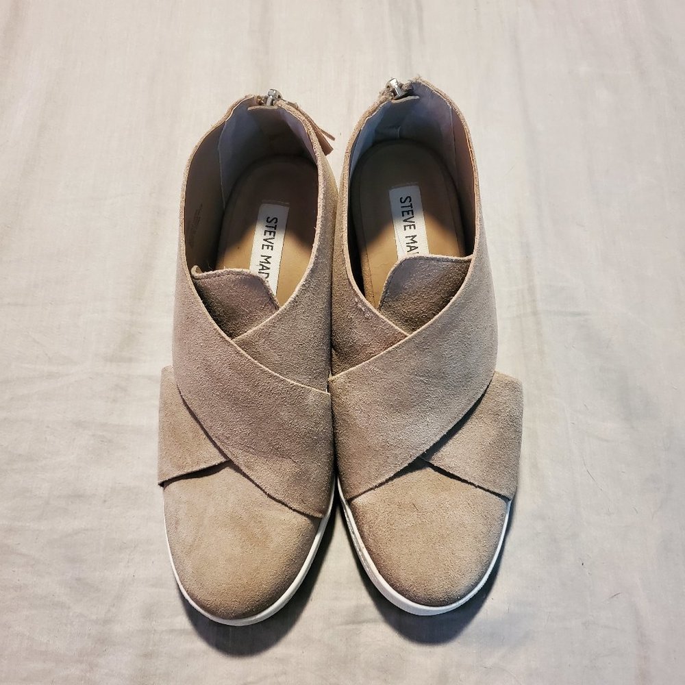 steve madden vander wedge sneaker